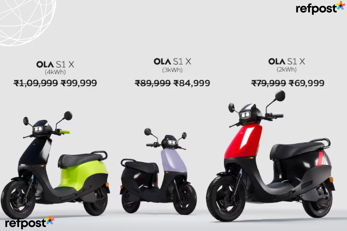 Ola Electric Launches S1 X Scooters at Lowest Prices