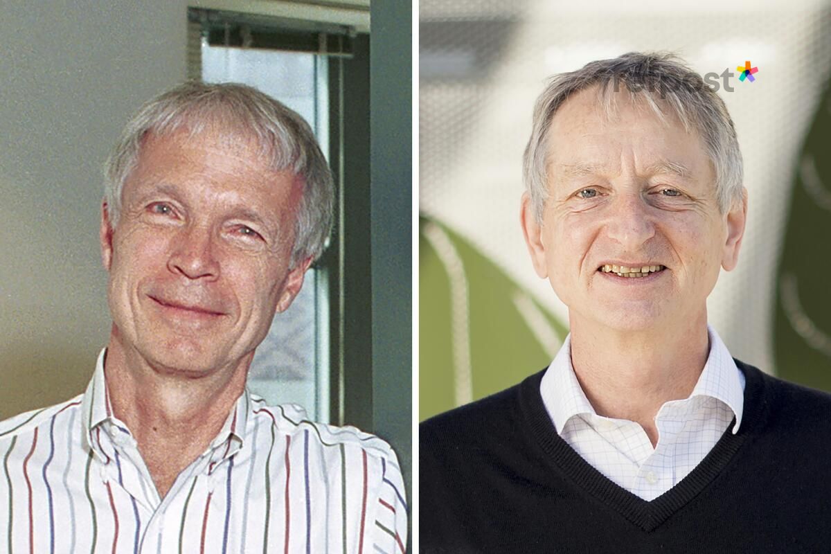 John Hopfield and Geoffrey Hinton